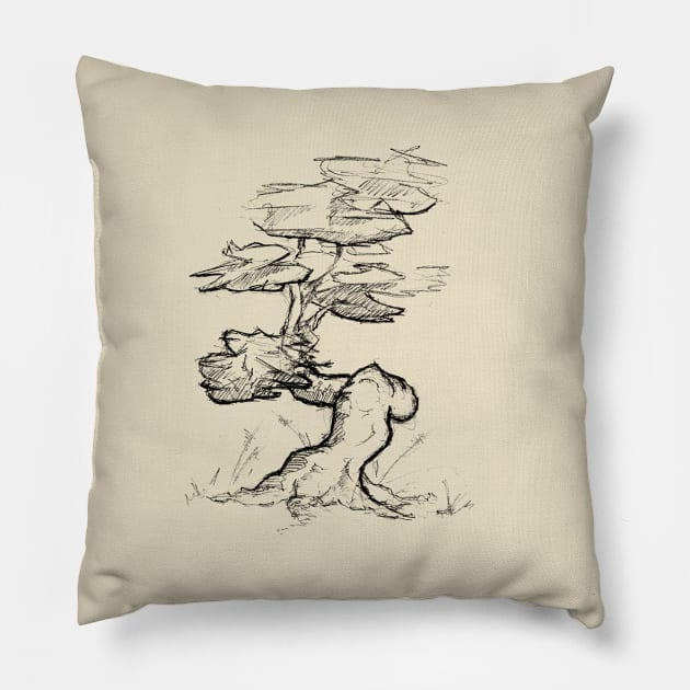 Tree Pillow by Unchained Tom