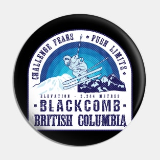 Ski Blackcomb British Columbia Pin