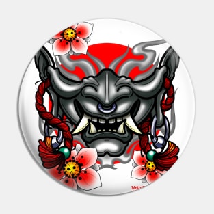 Oni Mask Pin