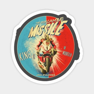 The Morcambe Missile Motorcycle Legend Magnet