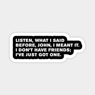 Sherlock Quote Magnet