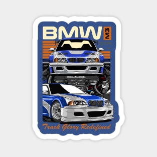 BMW GTR Admiration Magnet