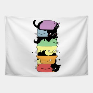 Cat Stack Tapestry