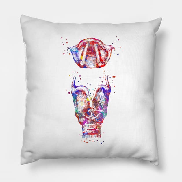 Larynx Pillow by RosaliArt