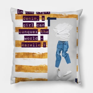 Conquer the World Pillow