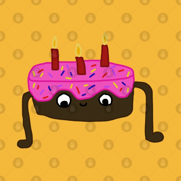 Birthday Cake Creature by HFGJewels