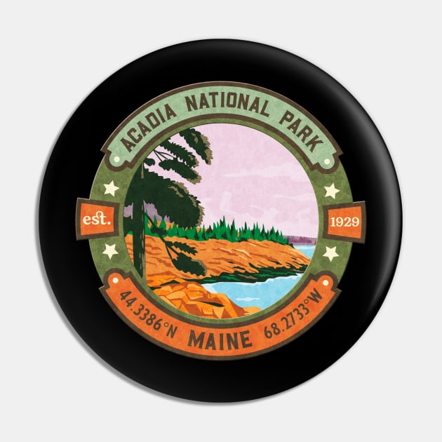 Acadia National Park Pin by JordanHolmes