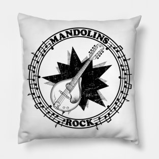 Mandolins Rock Pillow