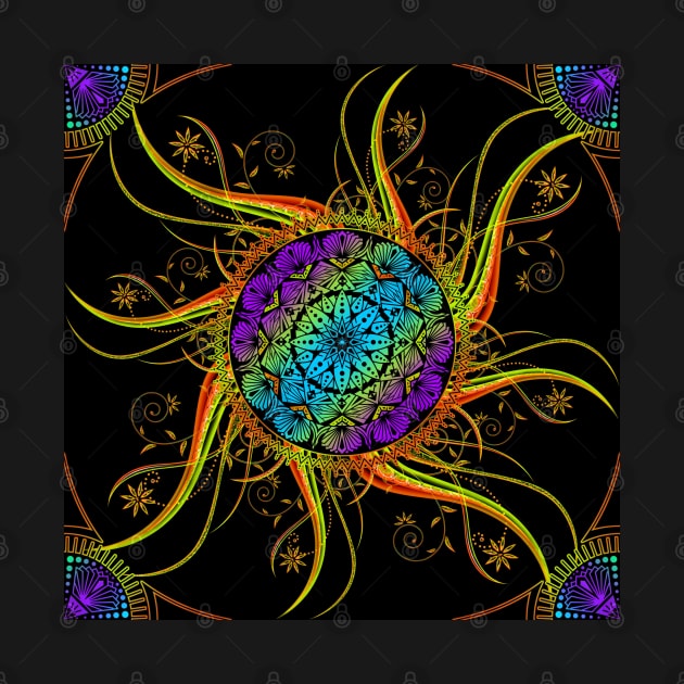 Colorful mandala by ilhnklv