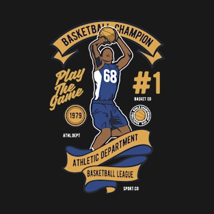 Basketball Champion, Vintage Retro Classic T-Shirt