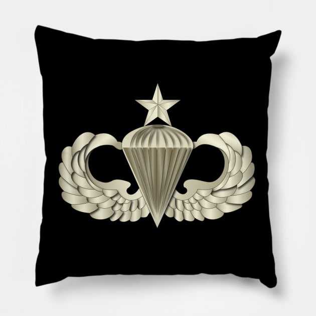 Senior Airborne Wings Pillow by twix123844