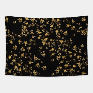 gold and black Tapestry