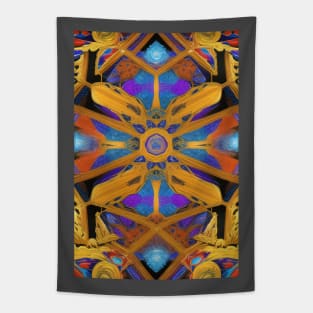 stunning abstract and symmetric design Tapestry