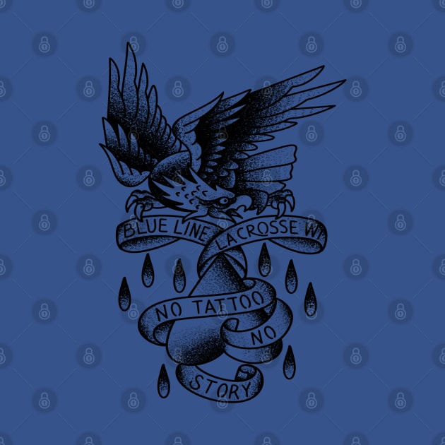 Blue Line Tattoo Eagle Heart No Tattoo No Story by BlueLine Design