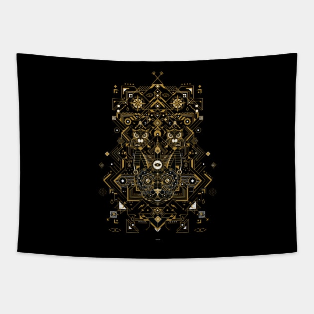 Cat Hib Tapestry by yoaz