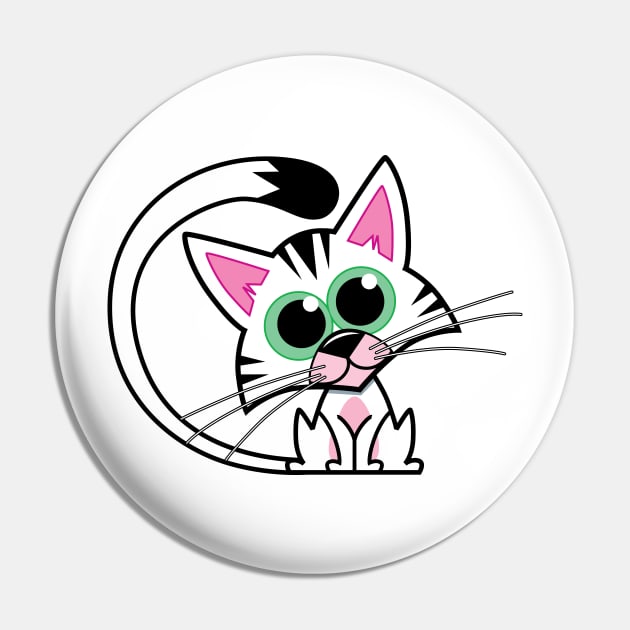 Kitty Pin by viSionDesign