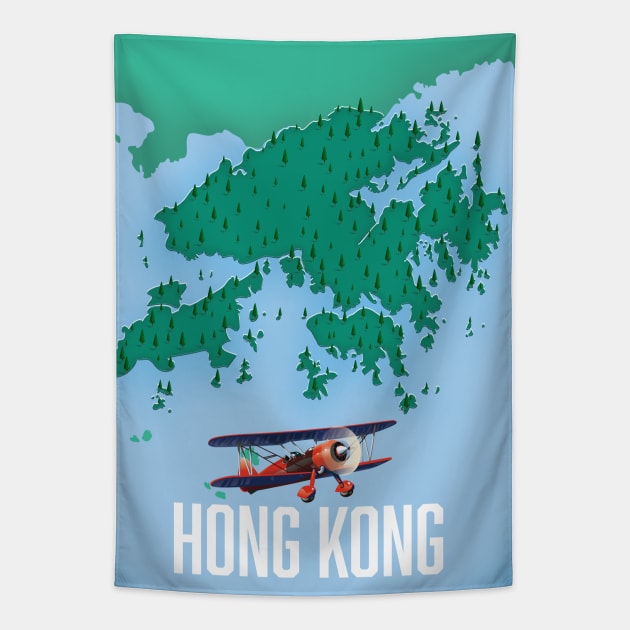 Hong Kong Tapestry by nickemporium1