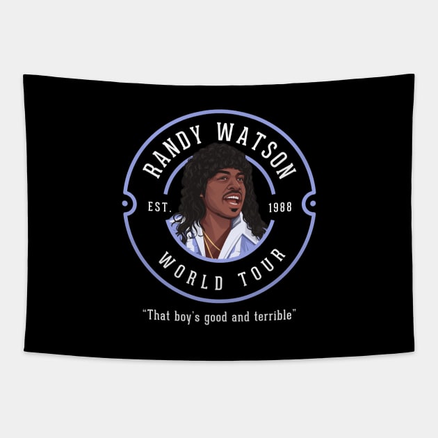 Randy Watson World Tour 1988 Tapestry by BodinStreet