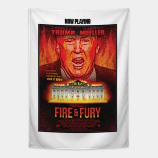 Fire & Fury - The Donald Trump Movie (MockuMerch) Tapestry