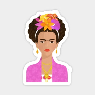 Frida Kahlo Magnet