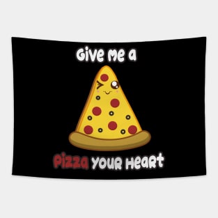 Pizza Heart Tapestry