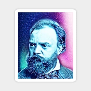 Antonín Dvořák Snowy Portrait | Antonín Dvořák Artwork 12 Magnet