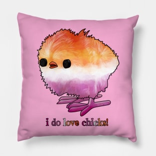 I do love chicks! Pillow