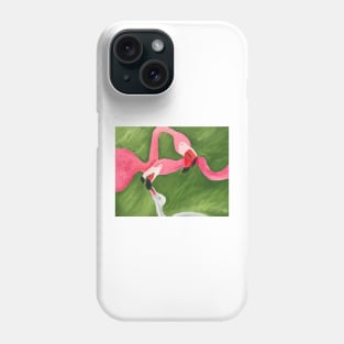 Flamingo Family Phone Case