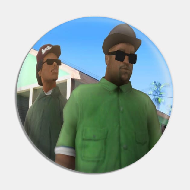 Big Smoke and Ryder Pin by Vish artd