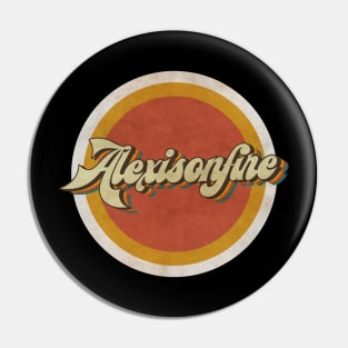 circle vintage Alexisonfire Pin