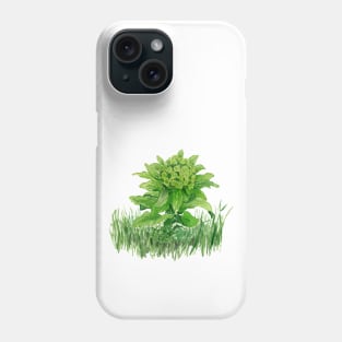 November 17th birthday flower1 Phone Case