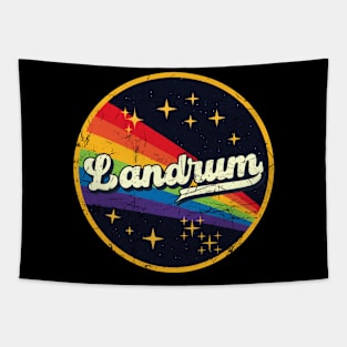 Landrum // Rainbow In Space Vintage Grunge-Style Tapestry