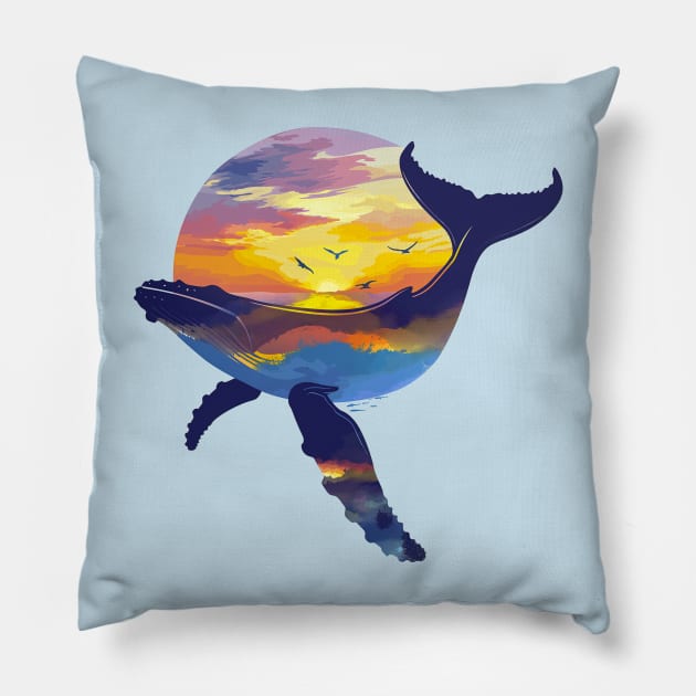 Channel Islands National Park Pillow by Wintrly