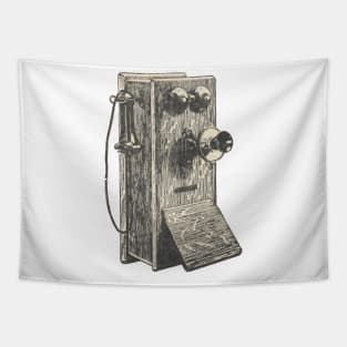 Wall Telephone Tapestry