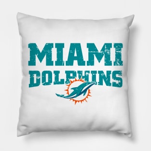 MIAMI DOLPHINS VINTAGE STYLE Pillow