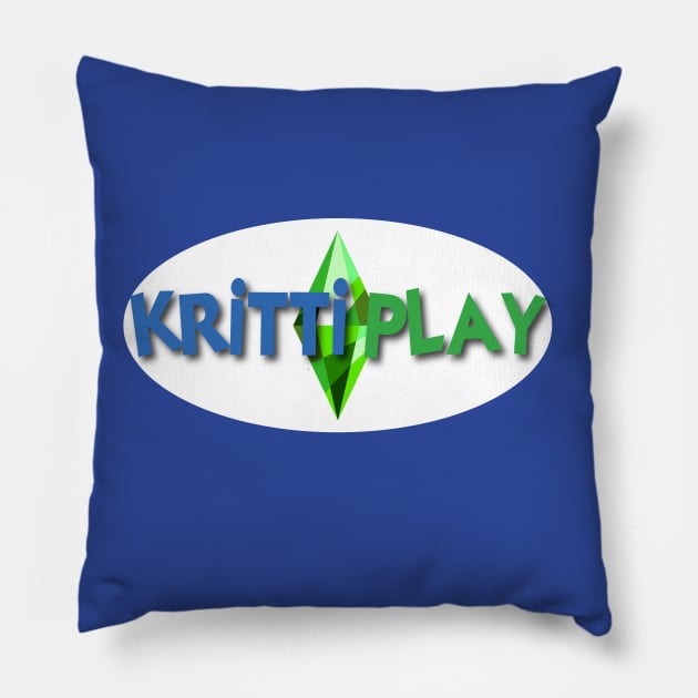 Kritti Play Official Logo Pillow by TheEscapePodCast