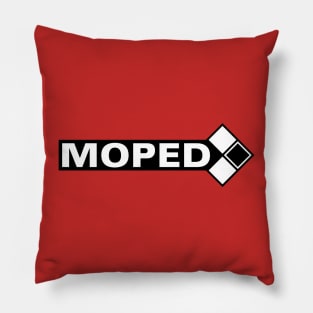 Moped Logo (3c) Pillow