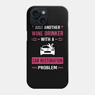 Wine Drinker Car Restoration Phone Case