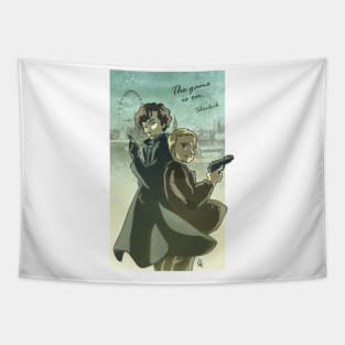 The Game is On - Sherlock Tapestry