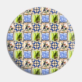 Azulejo — Portuguese tilework #11 Pin