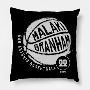 Malaki Branham San Antonio Basketball Pillow