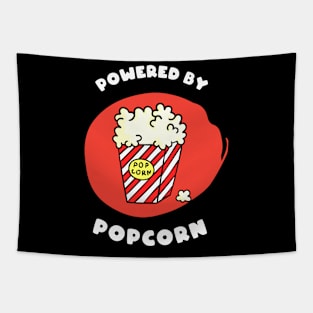 Powered by Popcorns Tapestry