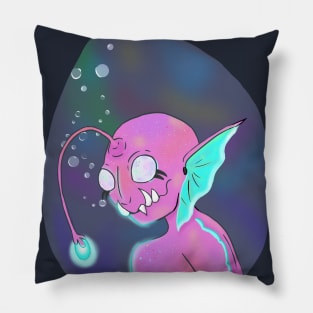 Deep Sea Mermaid Pillow