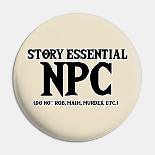 Story Essential NPC Pin