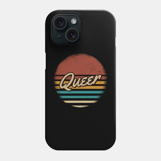 Queer Retro Style Phone Case by JamexAlisa