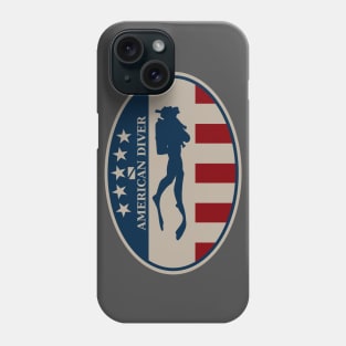 American Diver Phone Case