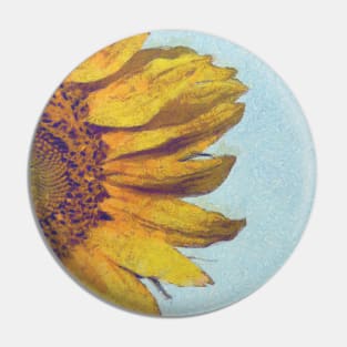 Sunflower at summer day Pin