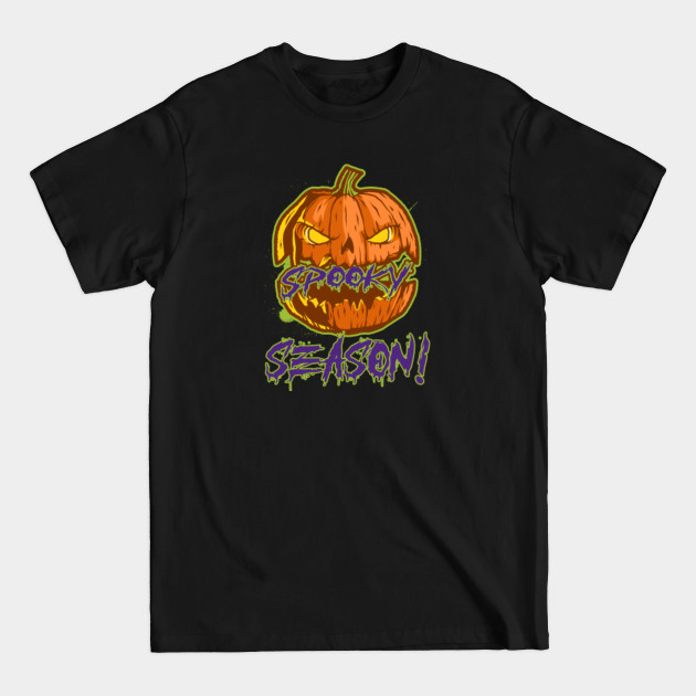 Discover Spooky Season Pumpkin - Spooky Season - T-Shirt