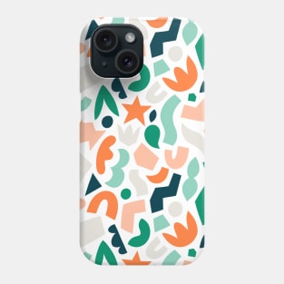 Cut and stick fun abstract pattern Phone Case