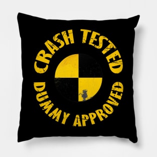 Crash tested-dummy approved Pillow